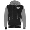 Unisex Heavyweight Varsity Full-Zip Hooded Sweatshirt Thumbnail