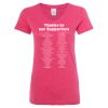 Women’s Glitter V-Neck T-Shirt Thumbnail